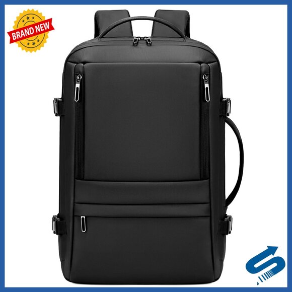 35L Expandable Travel Backpack TSA-Approved Carry-On with Laptop Compartment